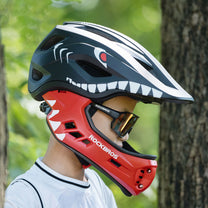 Cycling clothing – Children's bicycle helmet with detachable visor, size - Carlat