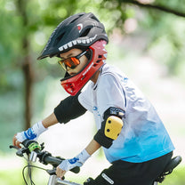 Cycling clothing – Children's bicycle helmet with detachable visor, size - Carlat