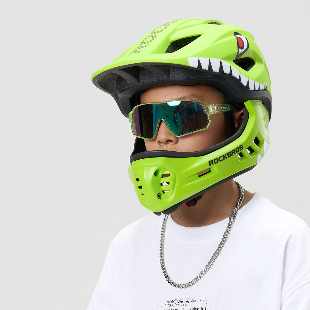 Cycling clothing – Children's bicycle helmet with detachable visor, size - Carlat