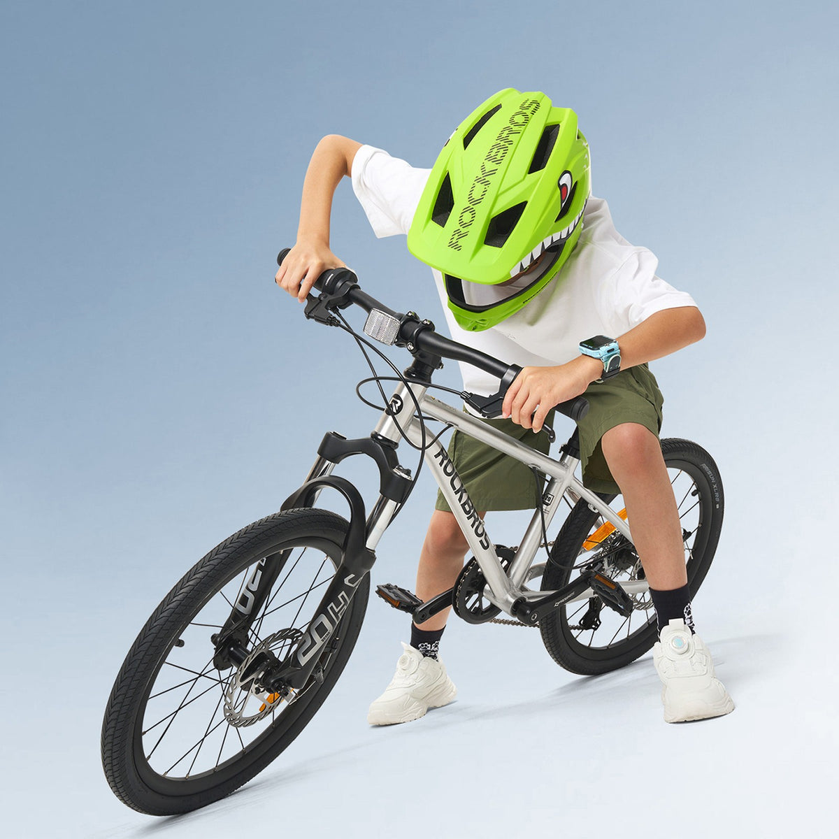 Cycling clothing – Children's bicycle helmet with detachable visor, size - Carlat