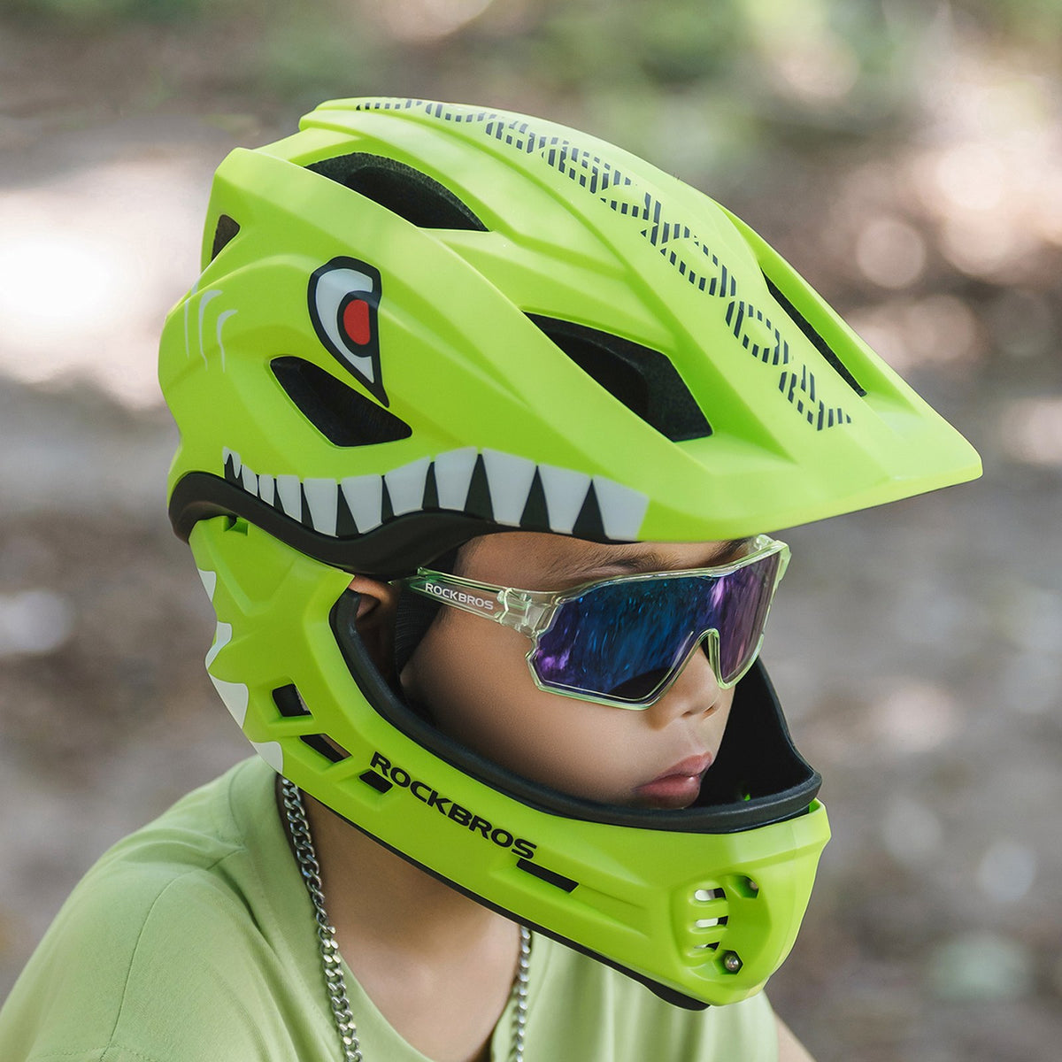 Cycling clothing – Children's bicycle helmet with detachable visor, size - Carlat
