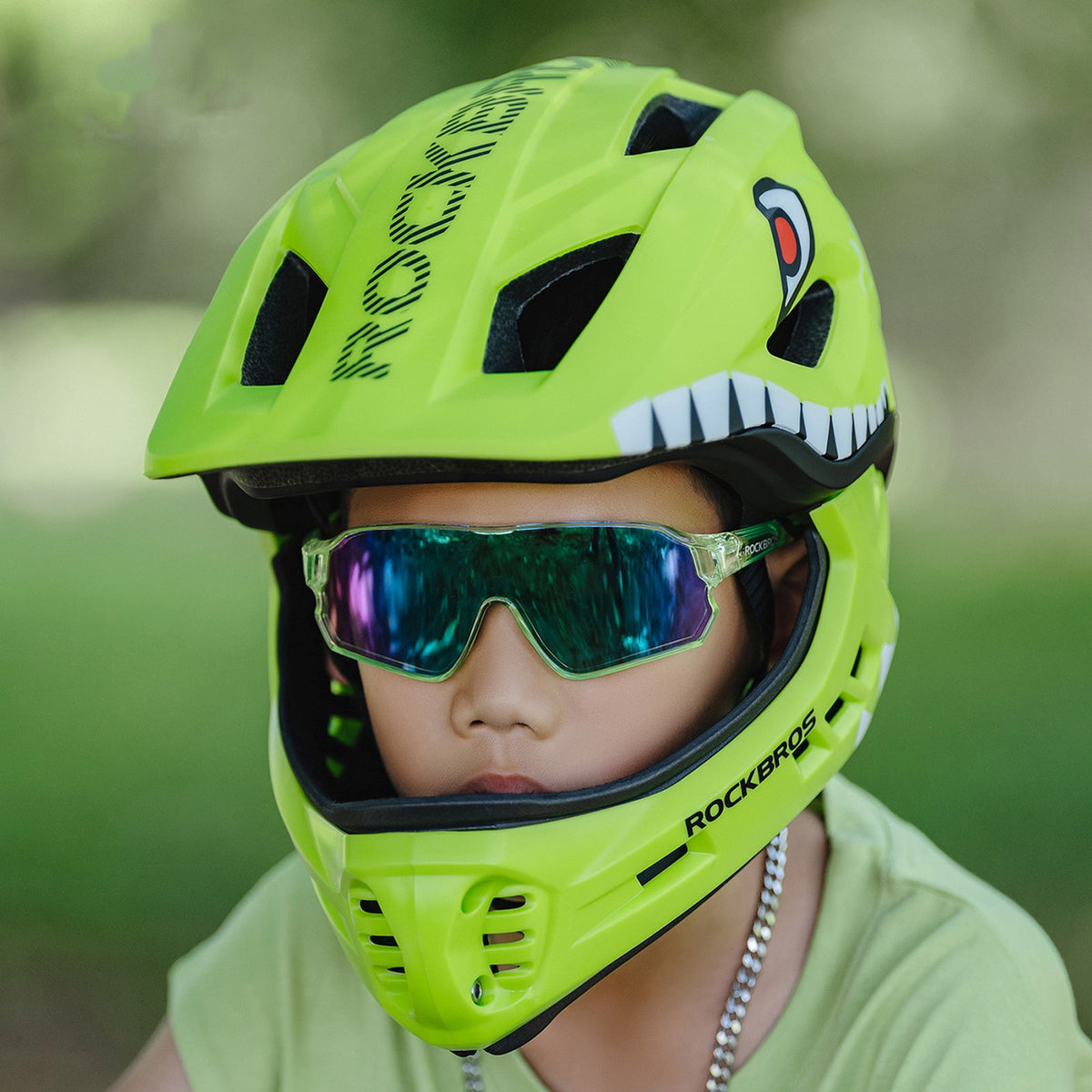 Cycling clothing – Children's bicycle helmet with detachable visor, size - Carlat