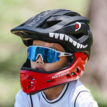 Cycling clothing – Children's bicycle helmet with detachable visor, size - Carlat