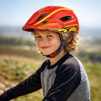 Cycling clothing – Children's full-face bicycle helmet with USB rear - Carlat