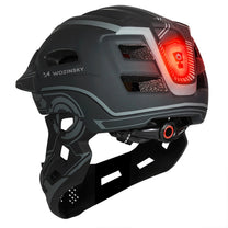 Cycling clothing – Children's fullface bicycle helmet with USB rear - Carlat