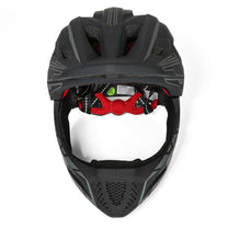 Cycling clothing – Children's fullface bicycle helmet with USB rear - Carlat