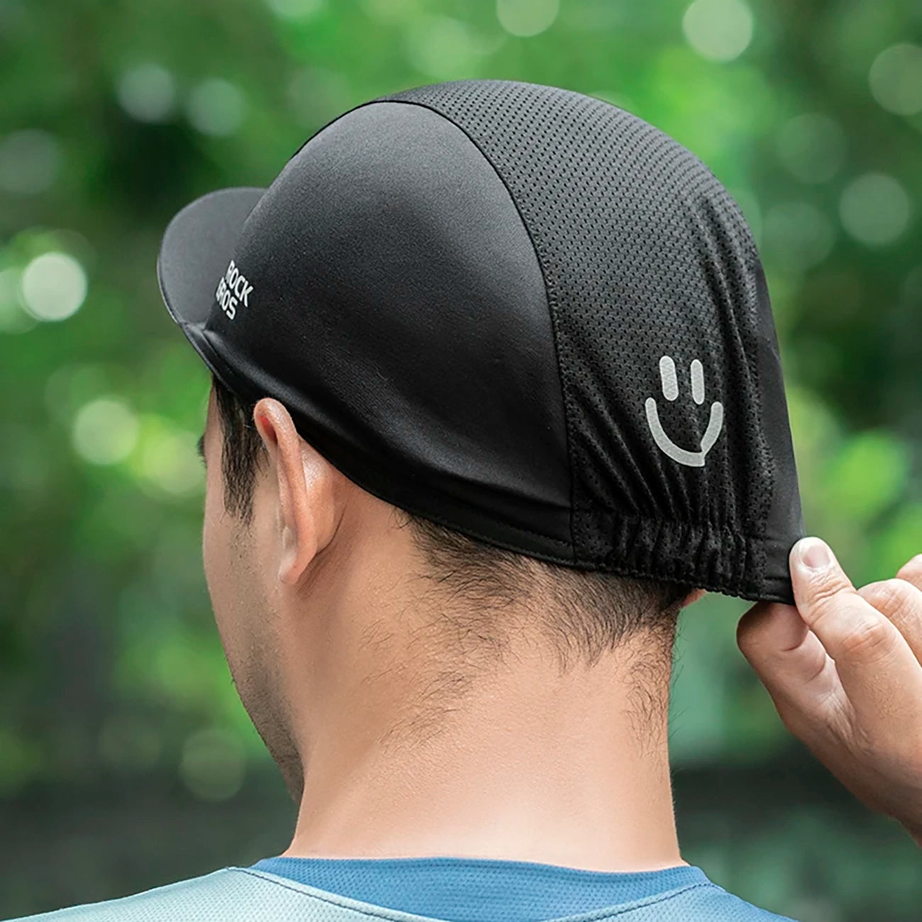 Cycling clothing – Cycling cap with a visor - black - Carlat