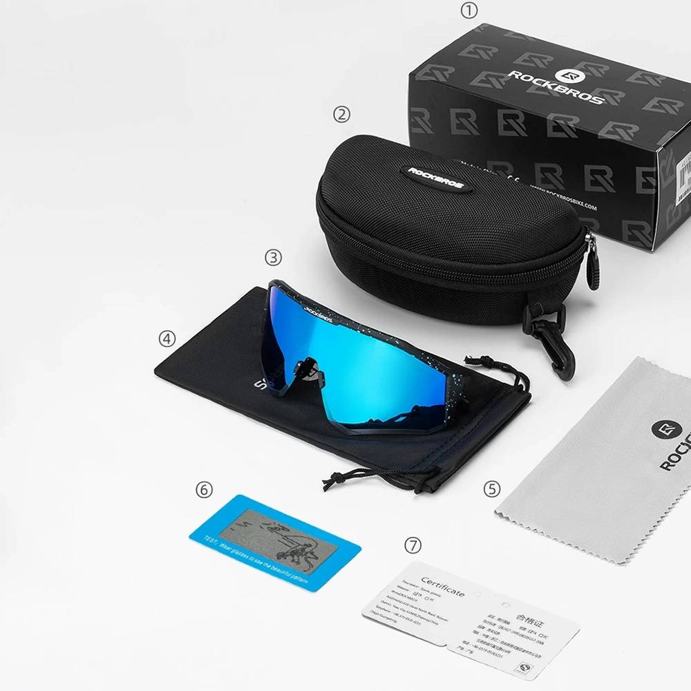 Cycling clothing – Cycling glasses with polarization and UV 400 - Carlat