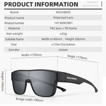 Cycling clothing – Cycling glasses with polarized frame and UV - Carlat