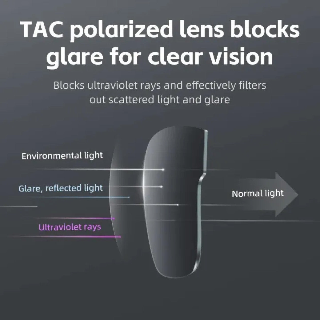 Cycling clothing – Cycling glasses with polarized frame and UV - Carlat