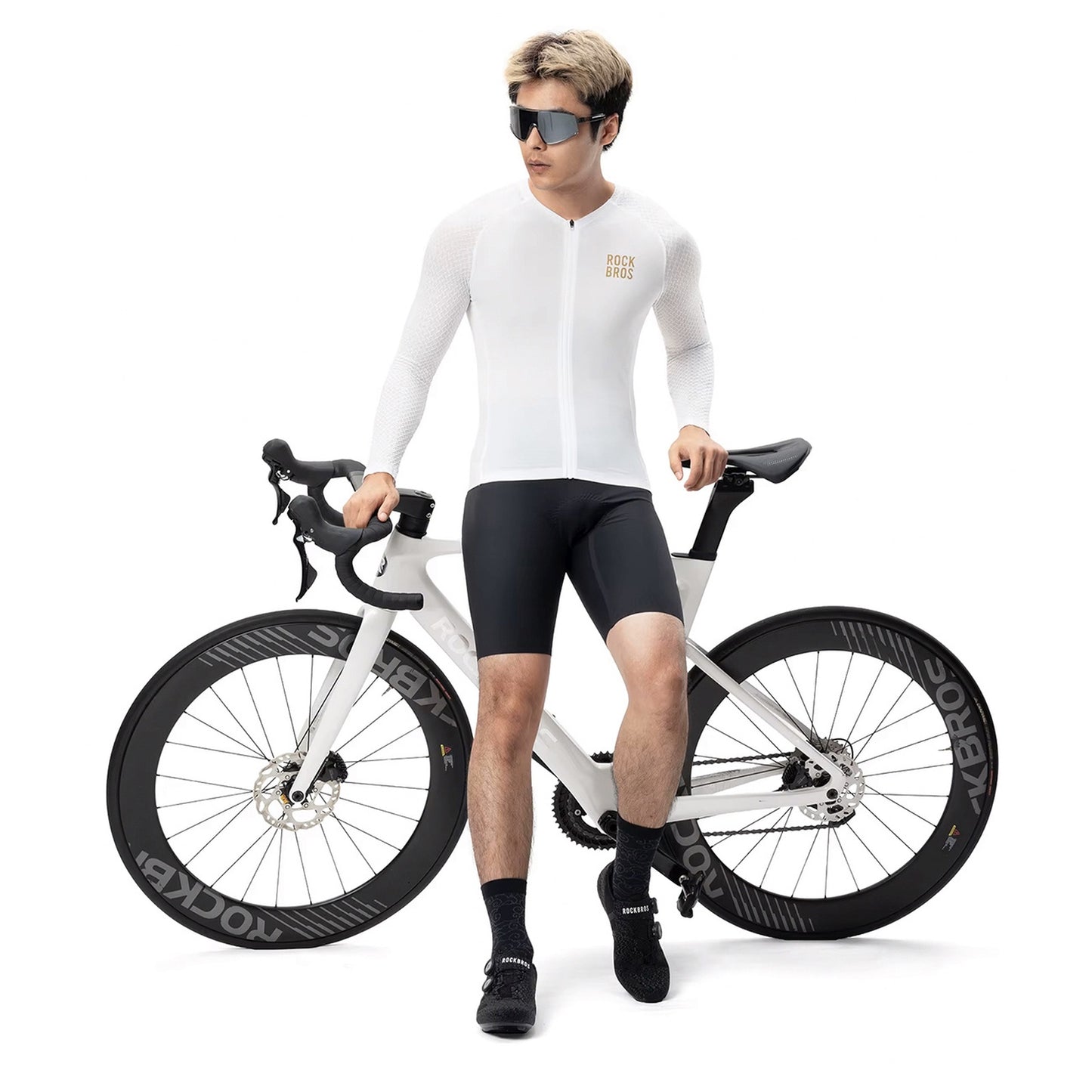 Cycling clothing – Diamond long-sleeved cycling jersey, size XL - Carlat
