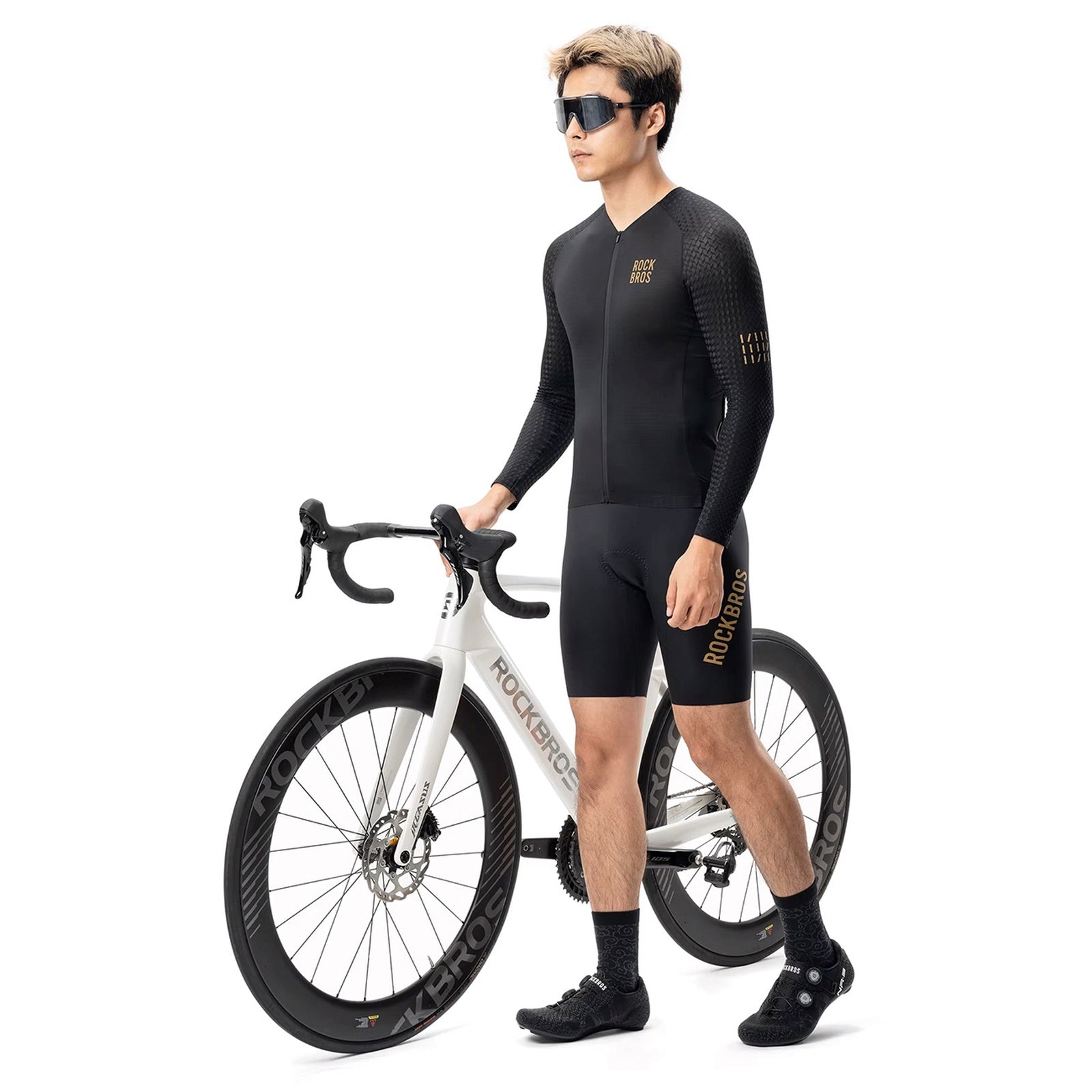 Cycling clothing – Diamond long-sleeved cycling jersey, size XS - Carlat