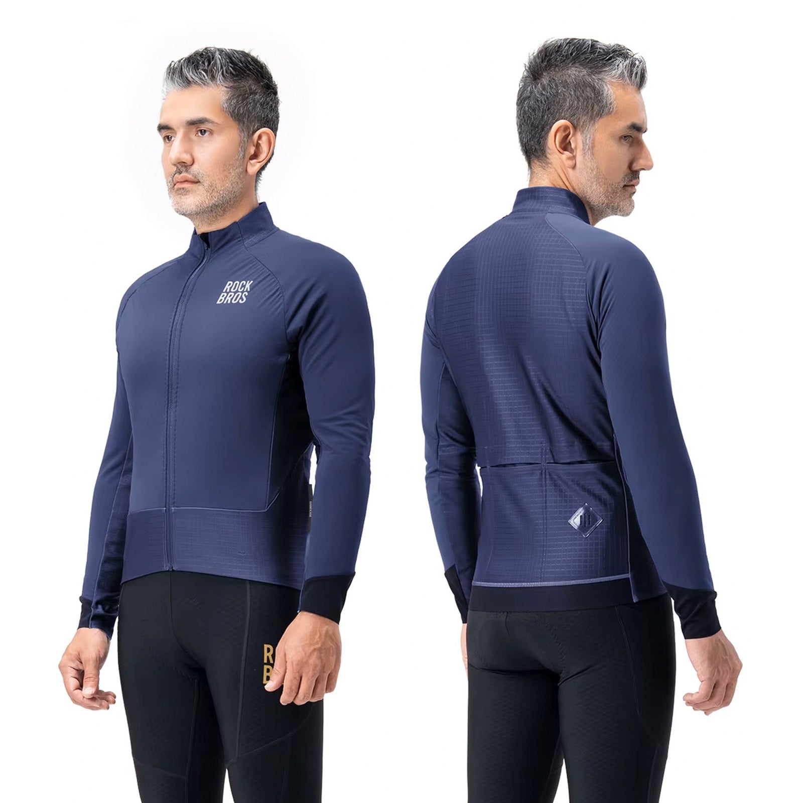 Cycling clothing – Double-layer fleece winter cycling jacket, size M - Carlat
