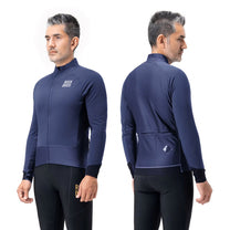 Cycling clothing – Double-layer fleece winter cycling jacket, size M - Carlat
