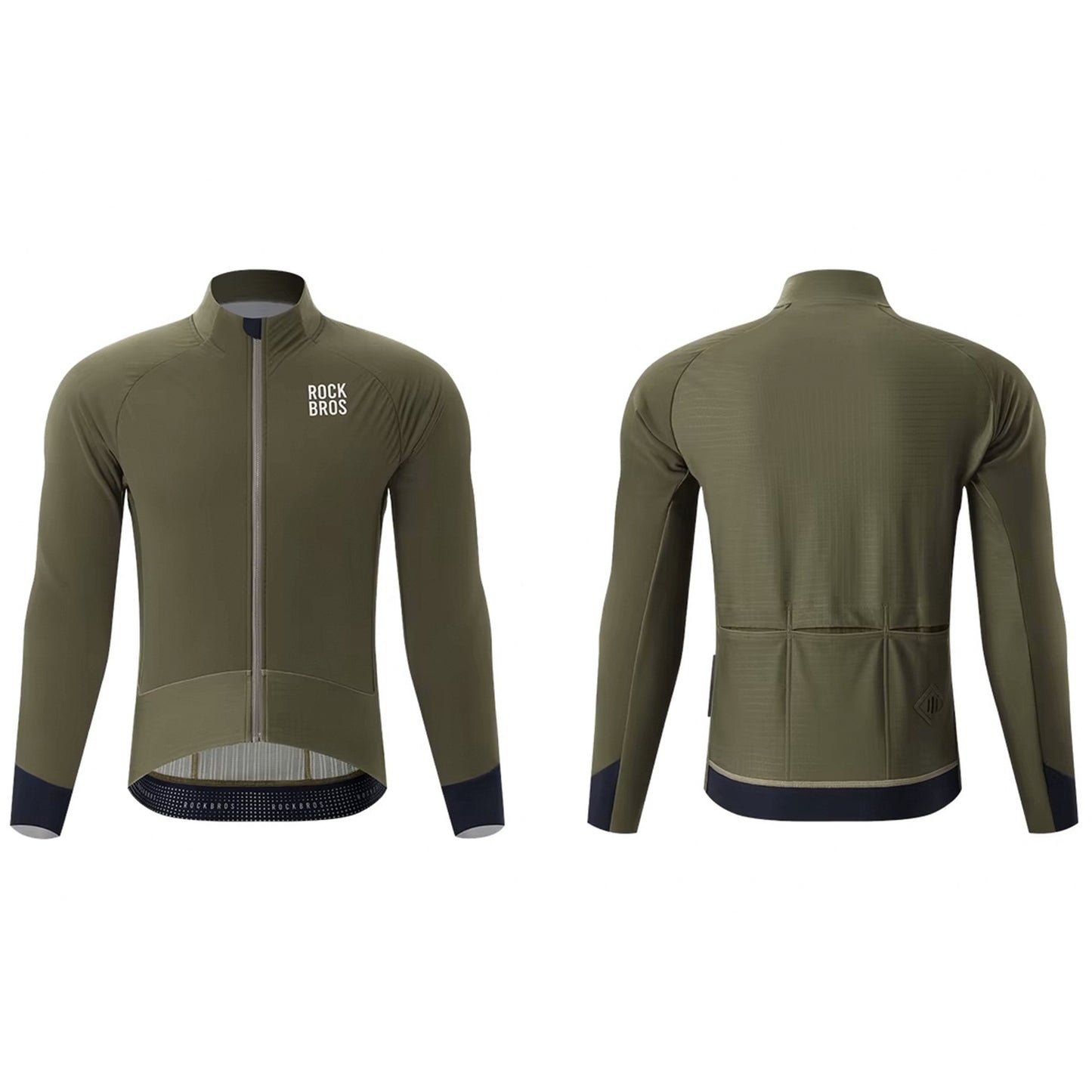 Cycling clothing – Double-layer fleece winter cycling jacket, size XXL - Carlat