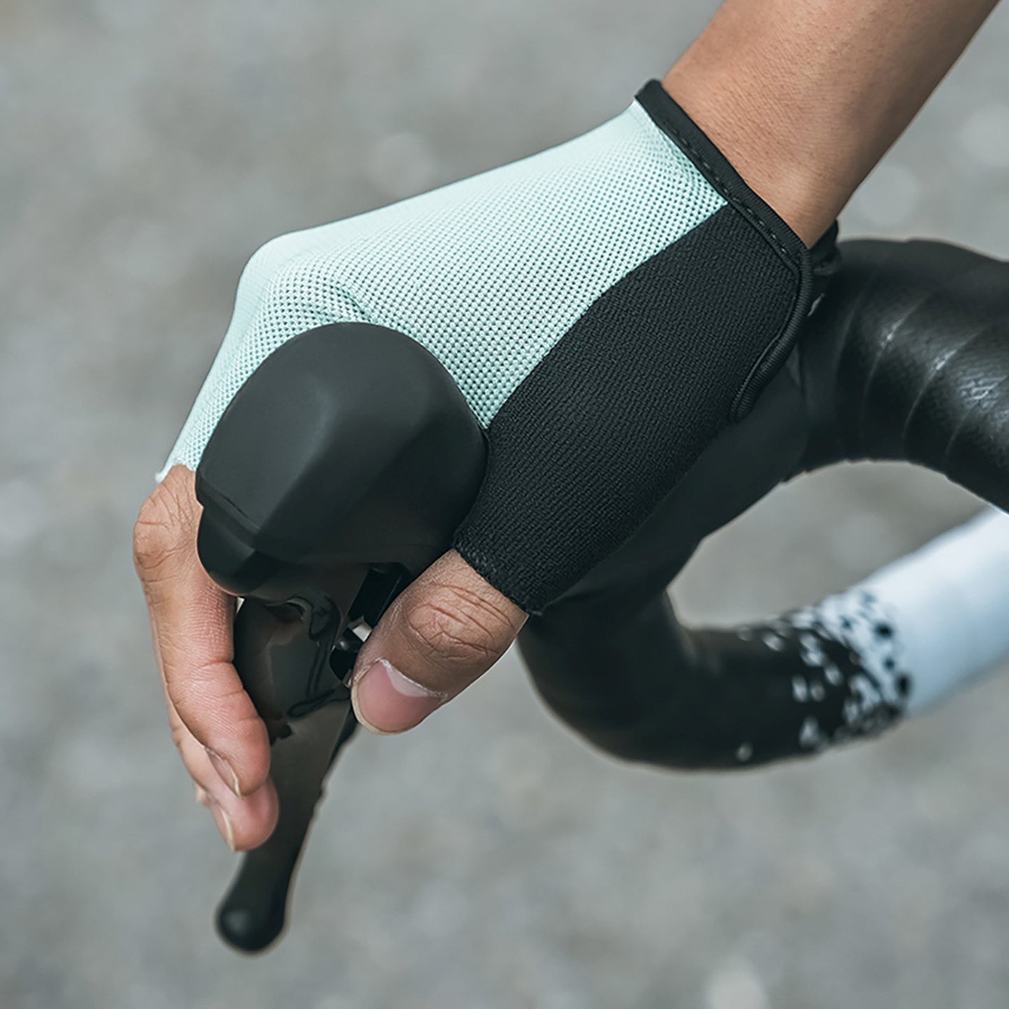 Cycling clothing – Fingerless cycling gloves, size L - gray - Carlat