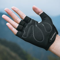 Cycling clothing – Fingerless cycling gloves, size L - gray - Carlat