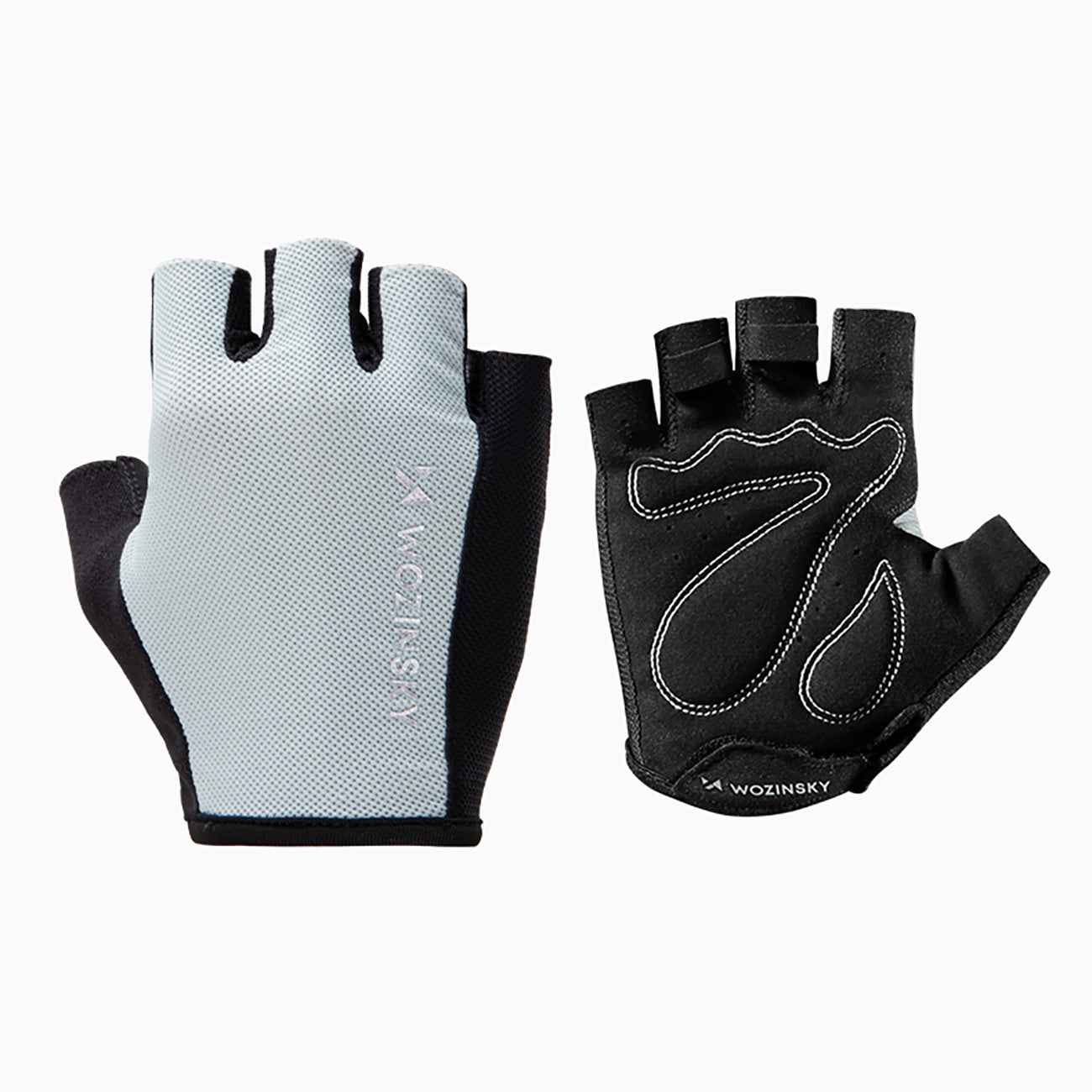 Cycling clothing – Fingerless cycling gloves, size XL - gray - Carlat