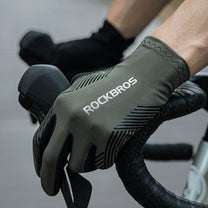 Cycling clothing – Full shock-absorbing cycling gloves, size L - Carlat