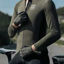 Cycling clothing – Full shock-absorbing cycling gloves, size S - Carlat