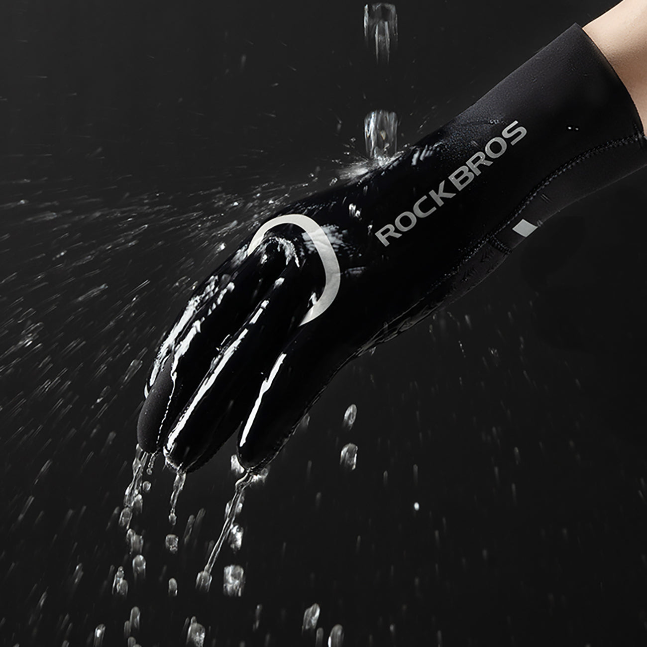Cycling clothing – Fully waterproof cycling gloves, size L/XL - Carlat