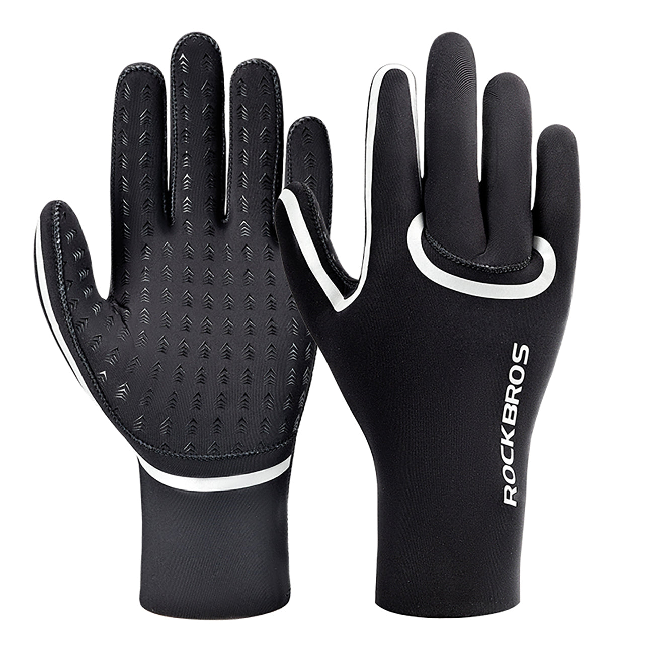Cycling clothing – Fully waterproof cycling gloves, size S/M - Carlat