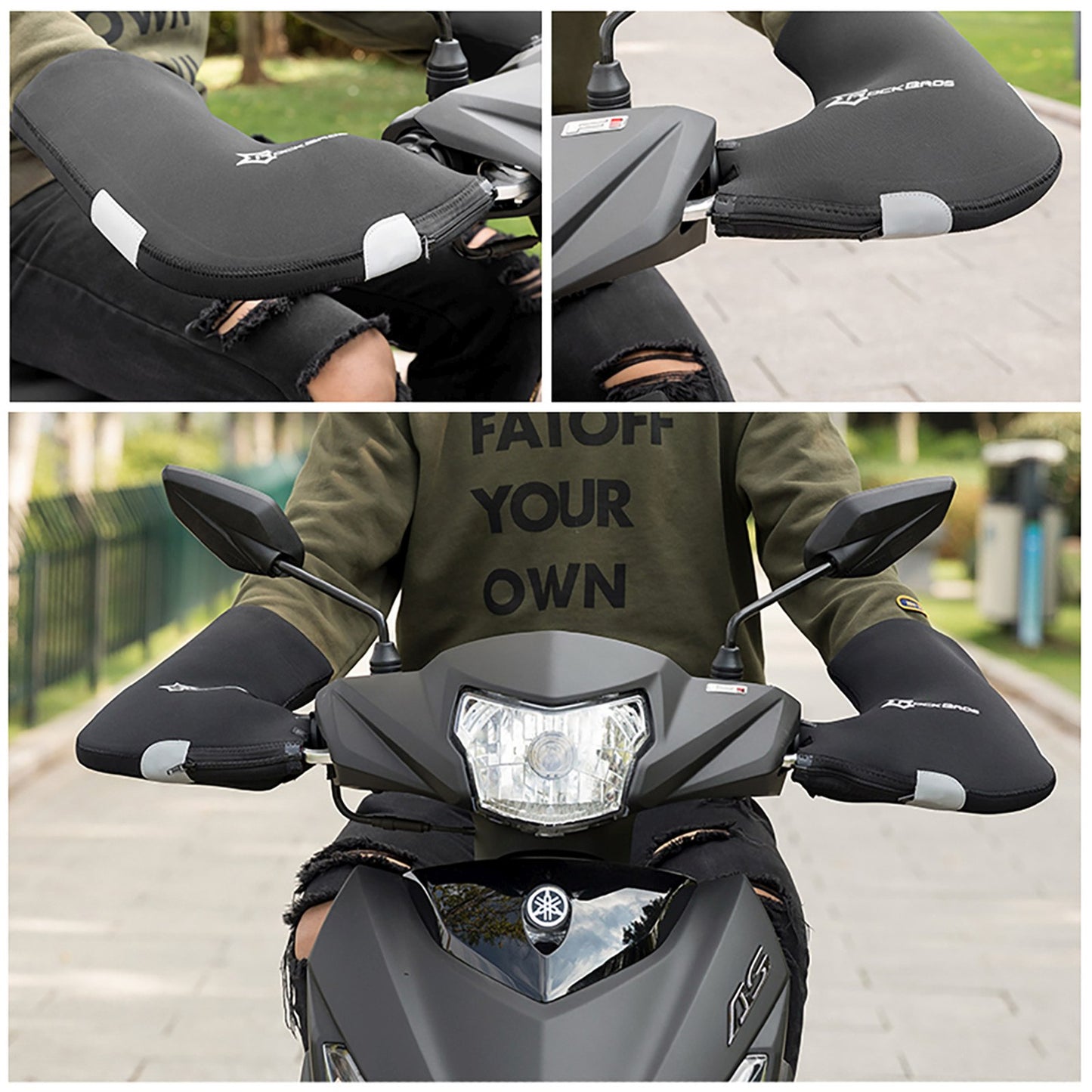 Cycling clothing – Insulated gloves for the handlebars of a - Carlat