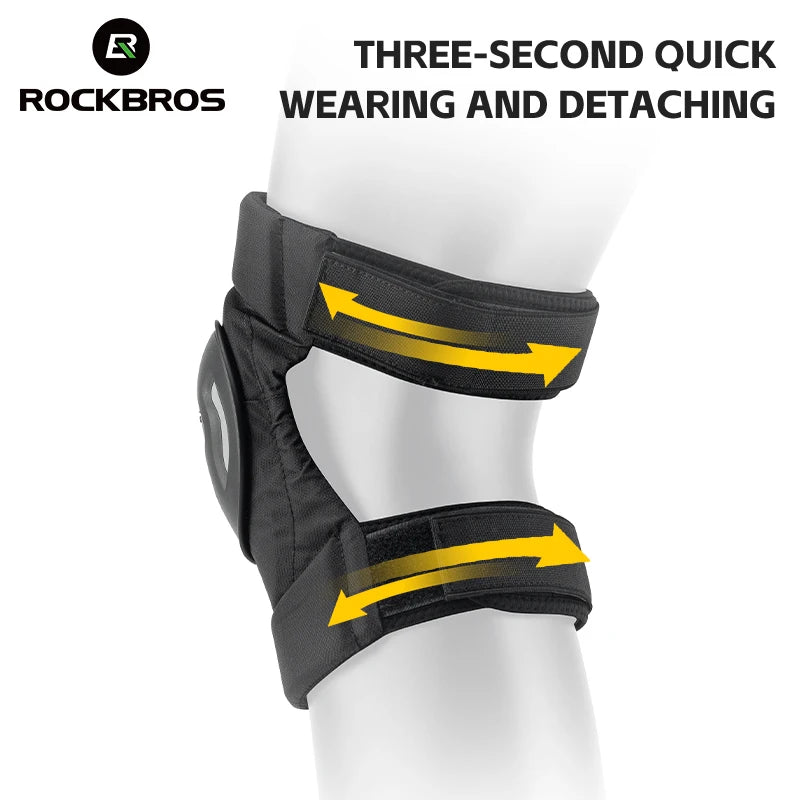 Cycling clothing – Knee protectors for MTB motorbike, black - Carlat