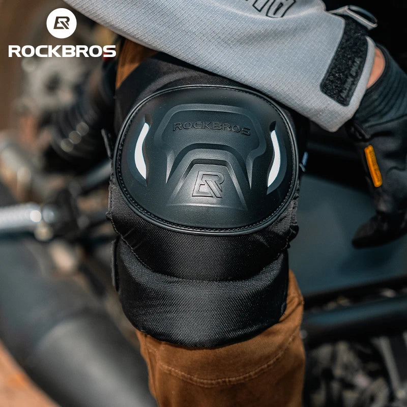 Cycling clothing – Knee protectors for MTB motorbike, black - Carlat