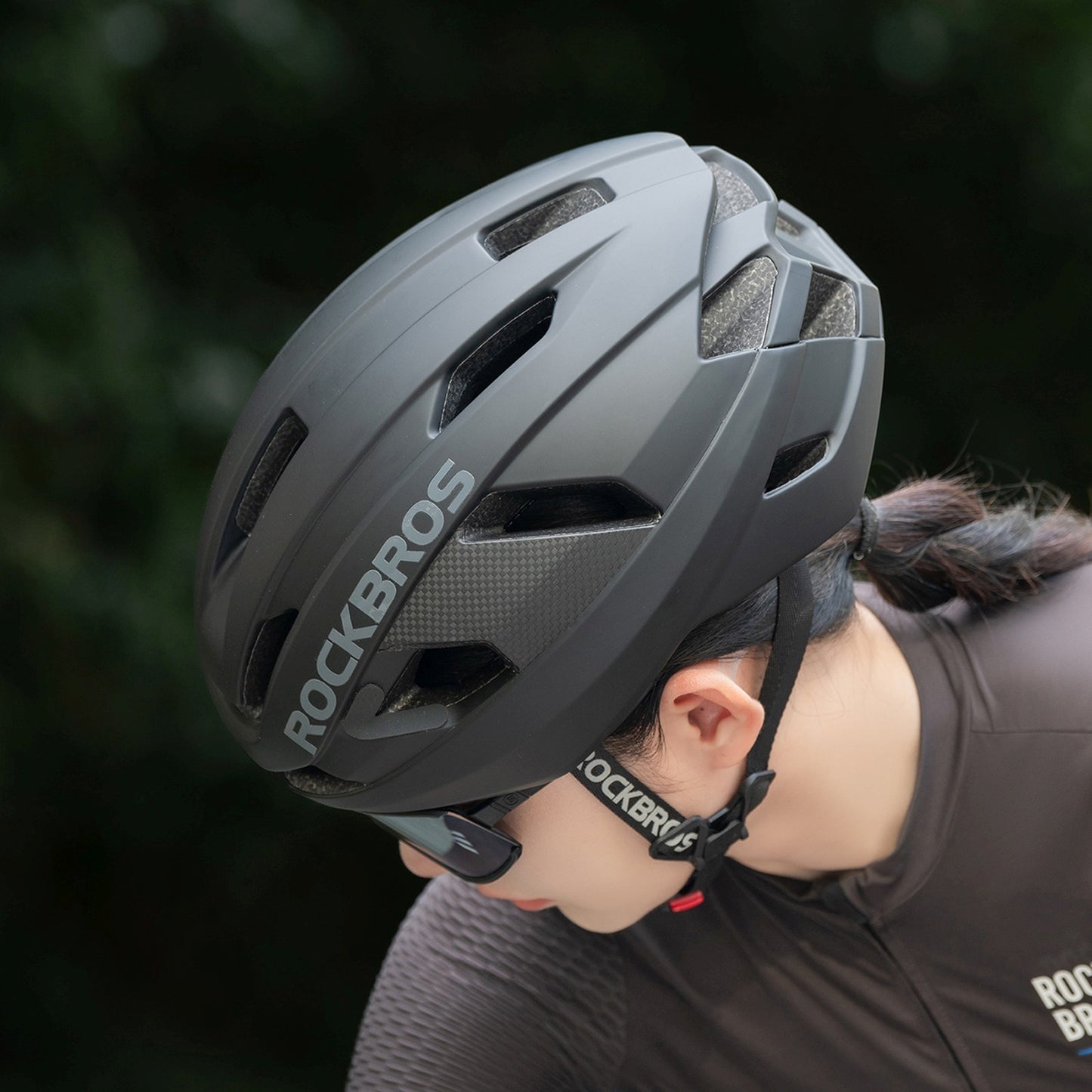 Cycling clothing – LK-15 carbon fiber bicycle helmet 58-62 cm - Carlat