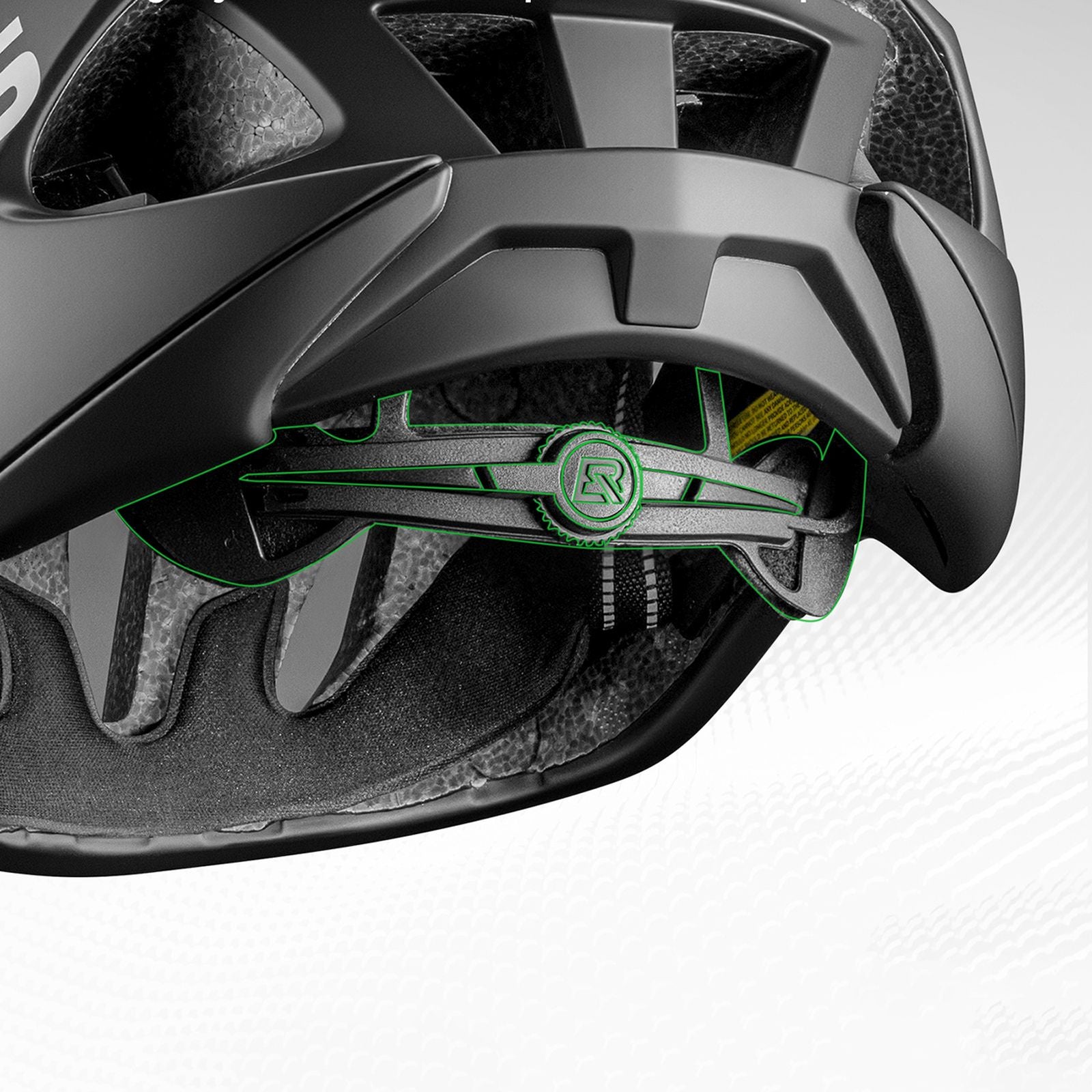Cycling clothing – Light bicycle helmet 58-62 cm - black - Carlat