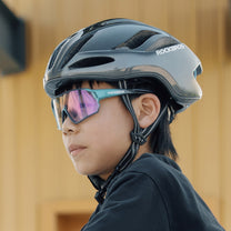 Cycling clothing – Light bicycle helmet 58-62 cm - titanium - Carlat