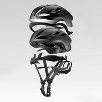 Cycling clothing – Light bicycle helmet 58-62 cm - titanium - Carlat