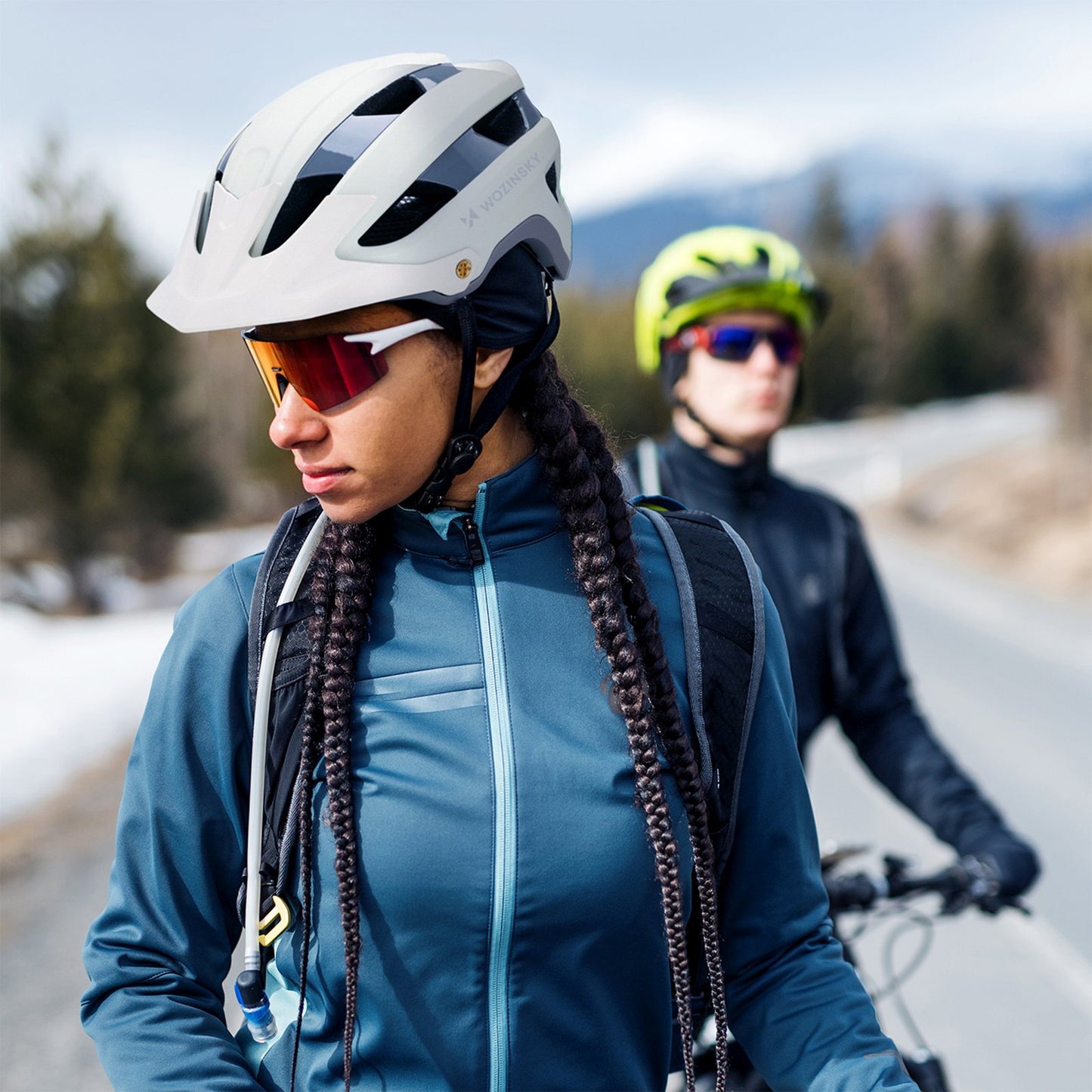 Cycling clothing – Lightweight MTB bicycle helmet with detachable visor - Carlat