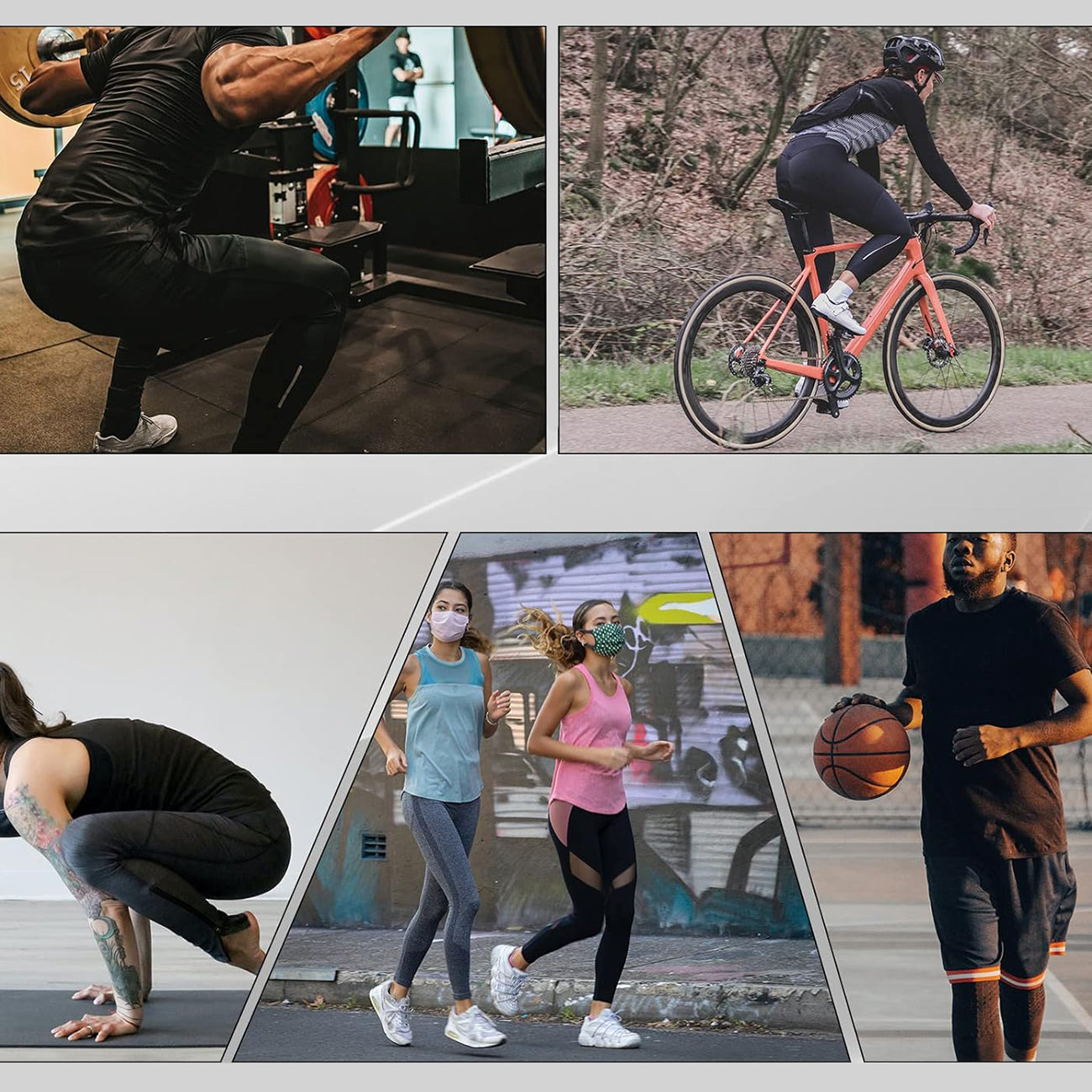Cycling clothing – Long breathable cycling pants with L insert - Carlat
