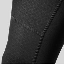 Cycling clothing – Long fleece cycling trousers with suspenders with - Carlat