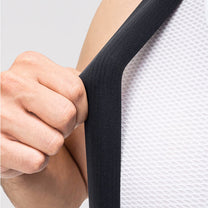 Cycling clothing – Long fleece cycling trousers with suspenders with - Carlat