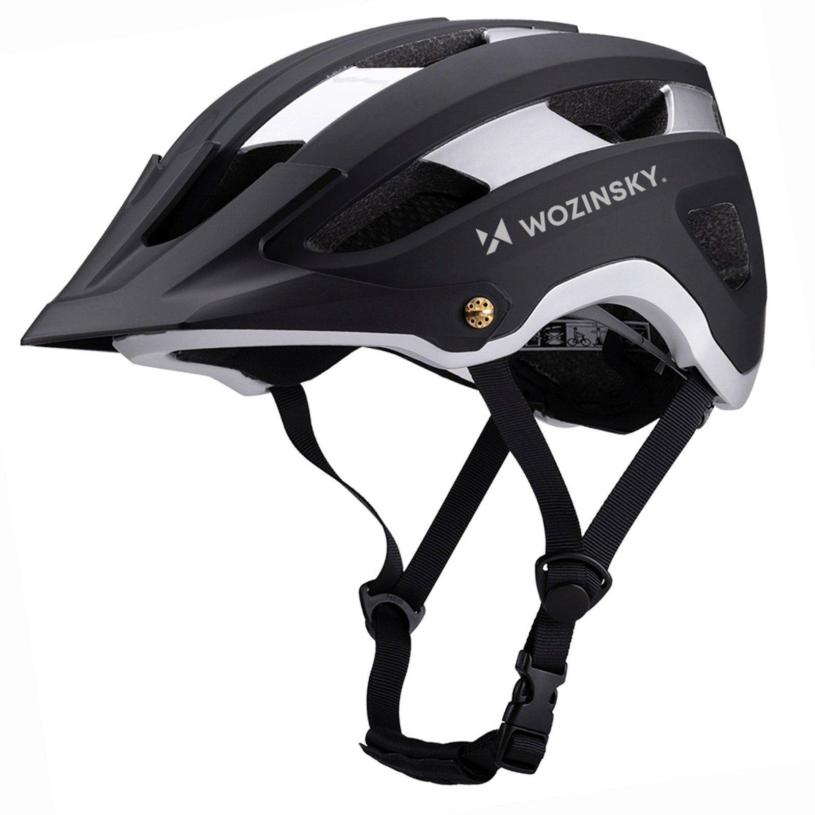 Cycling clothing – MTB bicycle helmet with detachable visor, lightweight, - Carlat