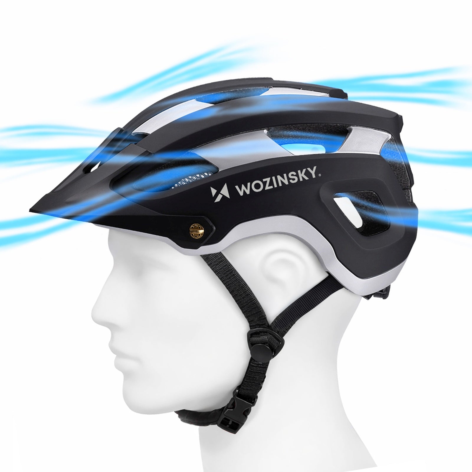 Cycling clothing – MTB bicycle helmet with detachable visor, lightweight, - Carlat
