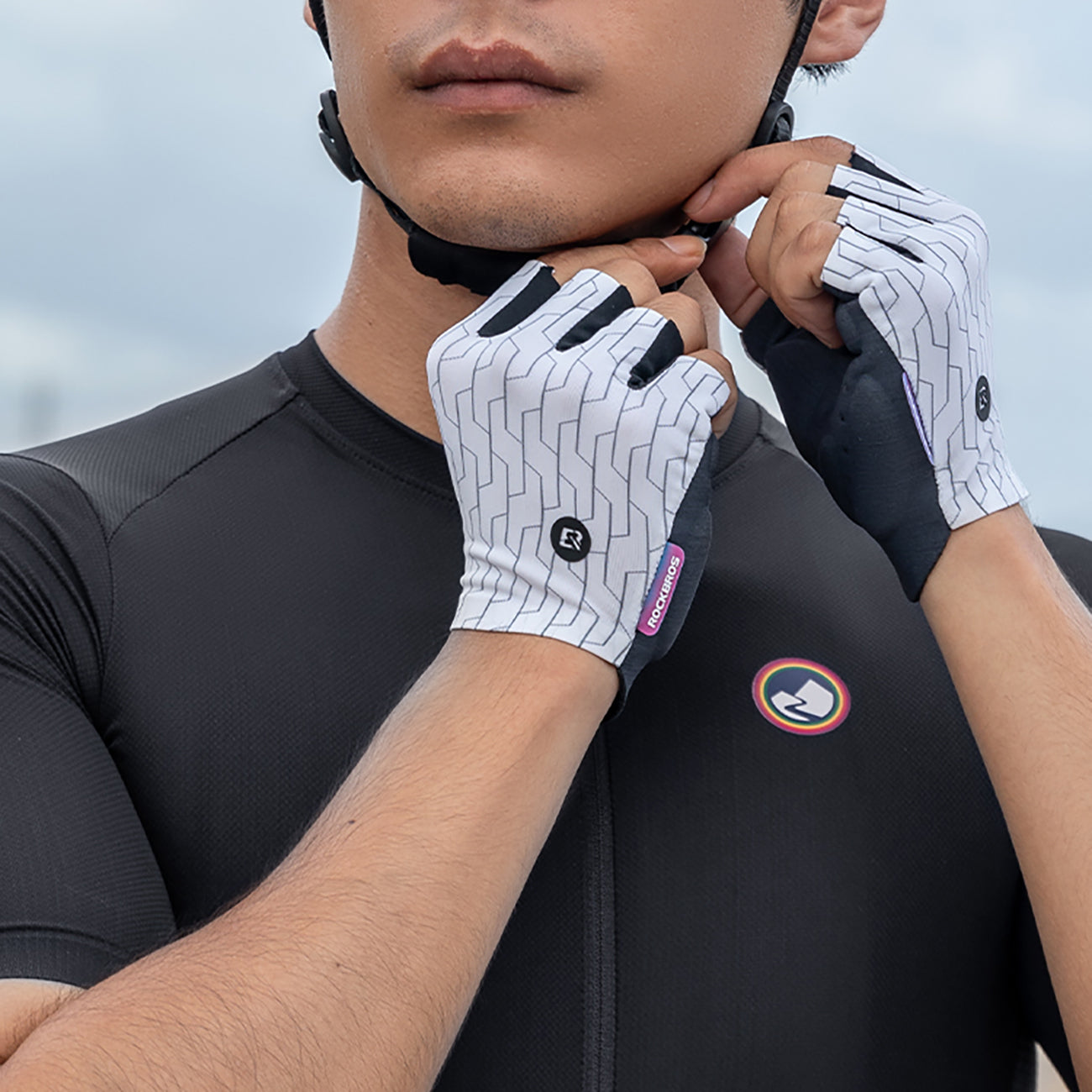 Cycling clothing – MTB cycling gloves, size S - white - Carlat