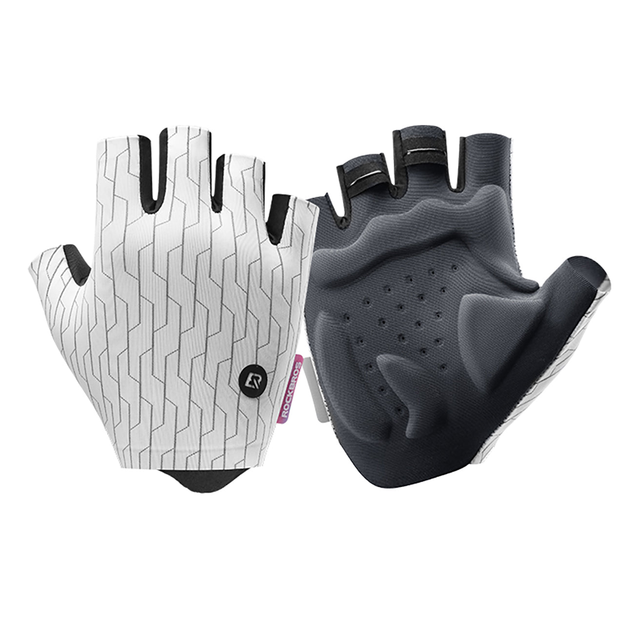Cycling clothing – MTB cycling gloves, size XL - white - Carlat