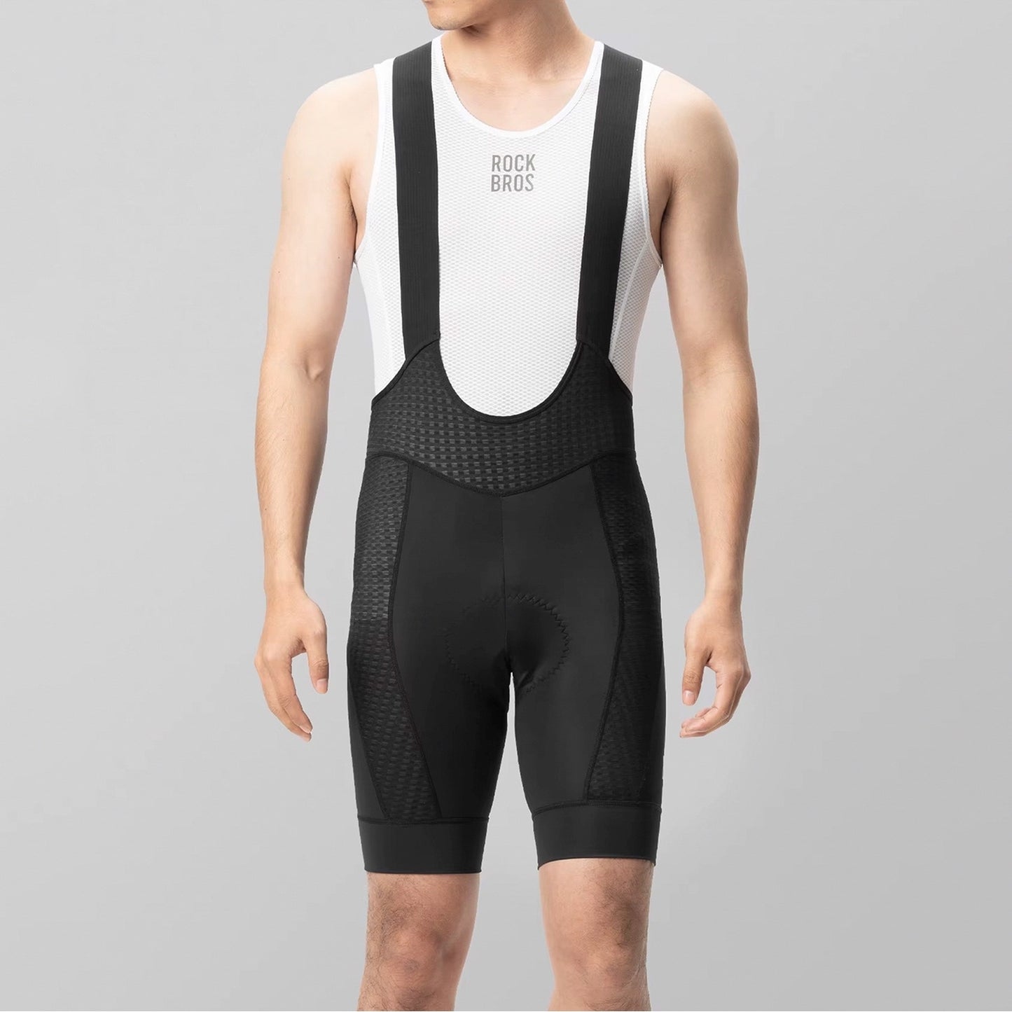 Cycling clothing – Men's short cycling shorts with suspenders and - Carlat