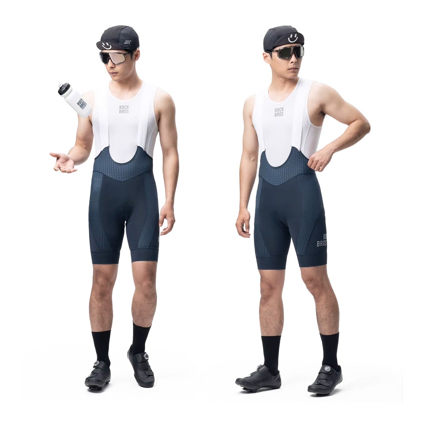 Cycling clothing – Men's short cycling shorts with suspenders and - Carlat