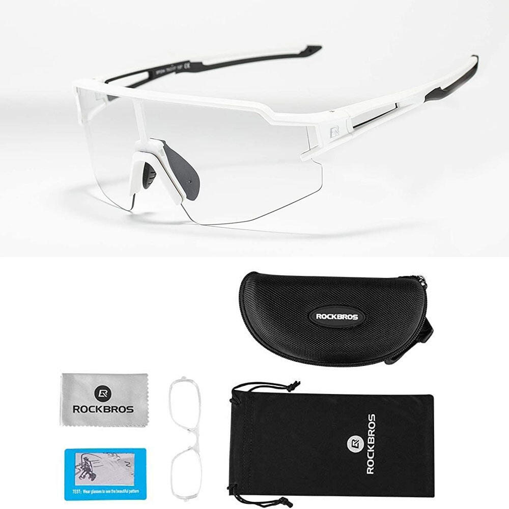 Cycling clothing – Photochromic cycling glasses with UV 400 UVA - Carlat