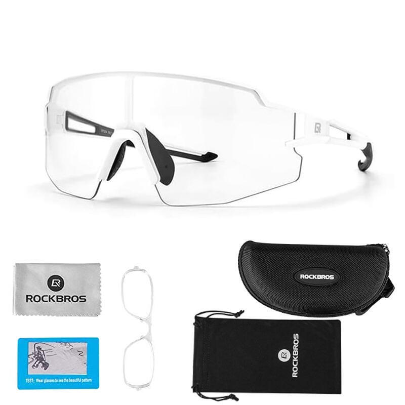 Cycling clothing – Photochromic cycling glasses with UV 400 UVA - Carlat