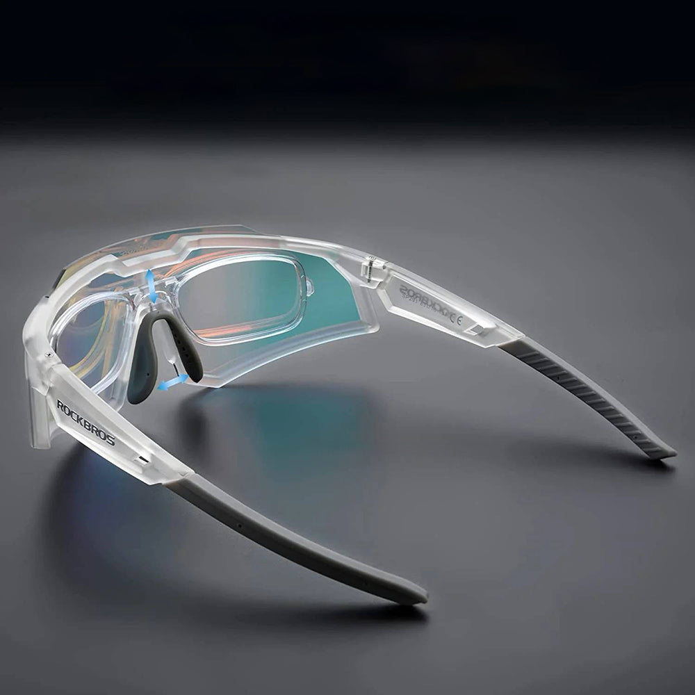 Cycling clothing – Photochromic cycling glasses with UV 400 UVA - Carlat