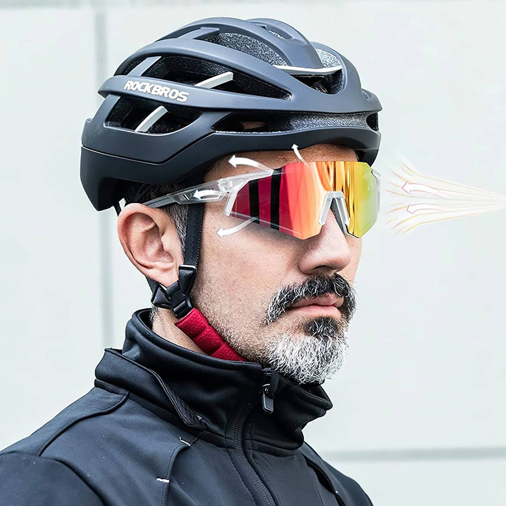 Cycling clothing – Photochromic cycling glasses with UV 400 UVA - Carlat