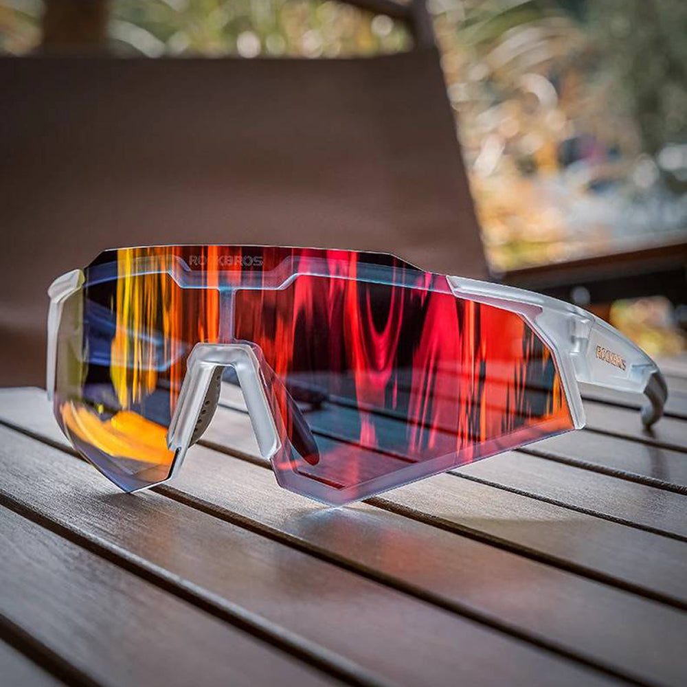 Cycling clothing – Photochromic cycling glasses with UV 400 UVA - Carlat