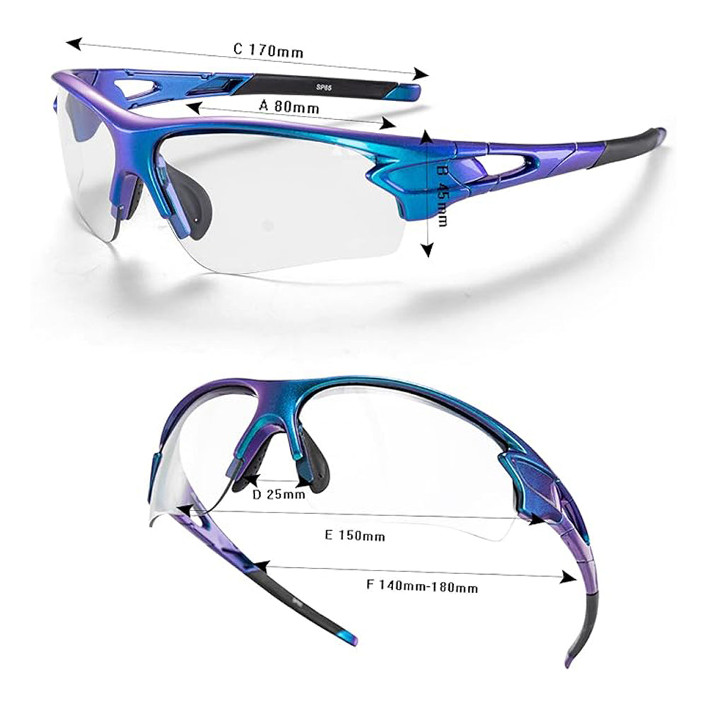Cycling clothing – Photochromic cycling glasses with UV 400 filter, - Carlat
