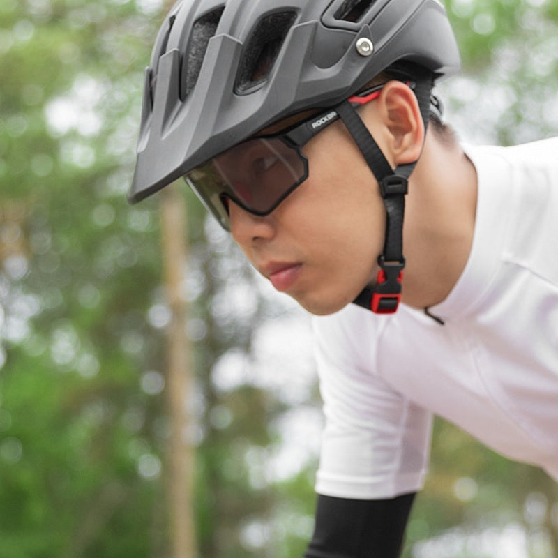 Cycling clothing – Photochromic cycling glasses with frame and UV - Carlat